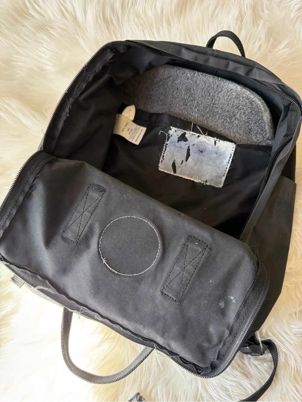 Fjallraven Kanken Black Backpack